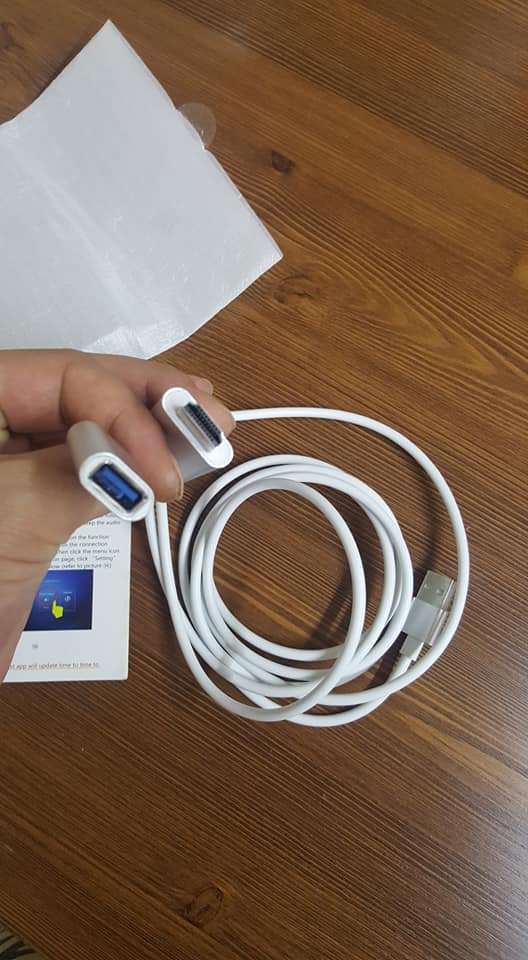 Samsung болон iphone Гар утсыг Телвизортой холбодож үйлдэл хийдэг HDMI cable zarna