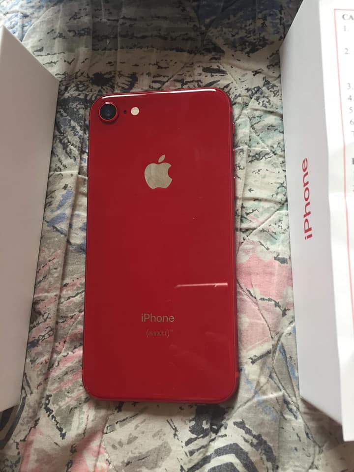 Iphone 8 red zarna 64gb red. Mobi tovoos avsan shine 91973101