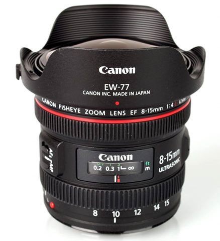 Canon Fish eye 8-15 mm zarna 98% new Utas 89802401