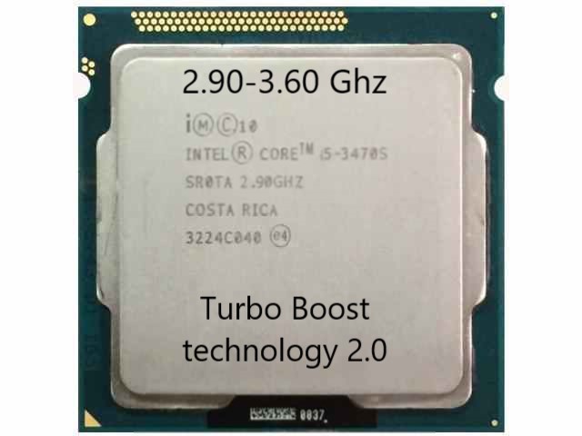 Intel i5-3470s Дан CPU Зарна