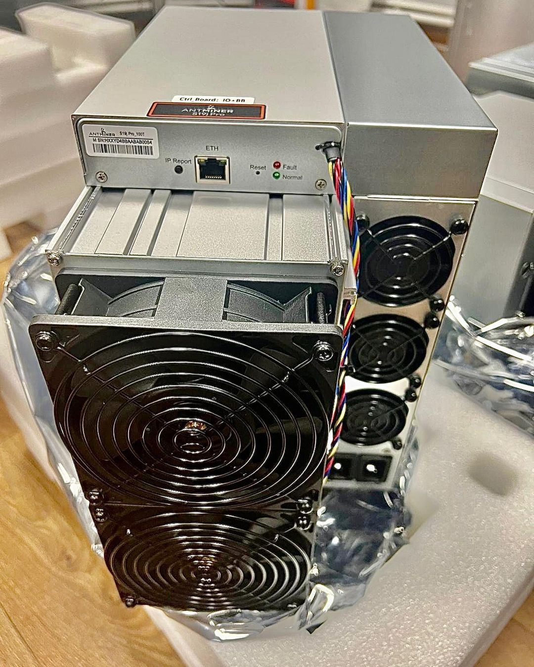 Antminer S19j Pro (104Th) Bitcoin Miner with PSU