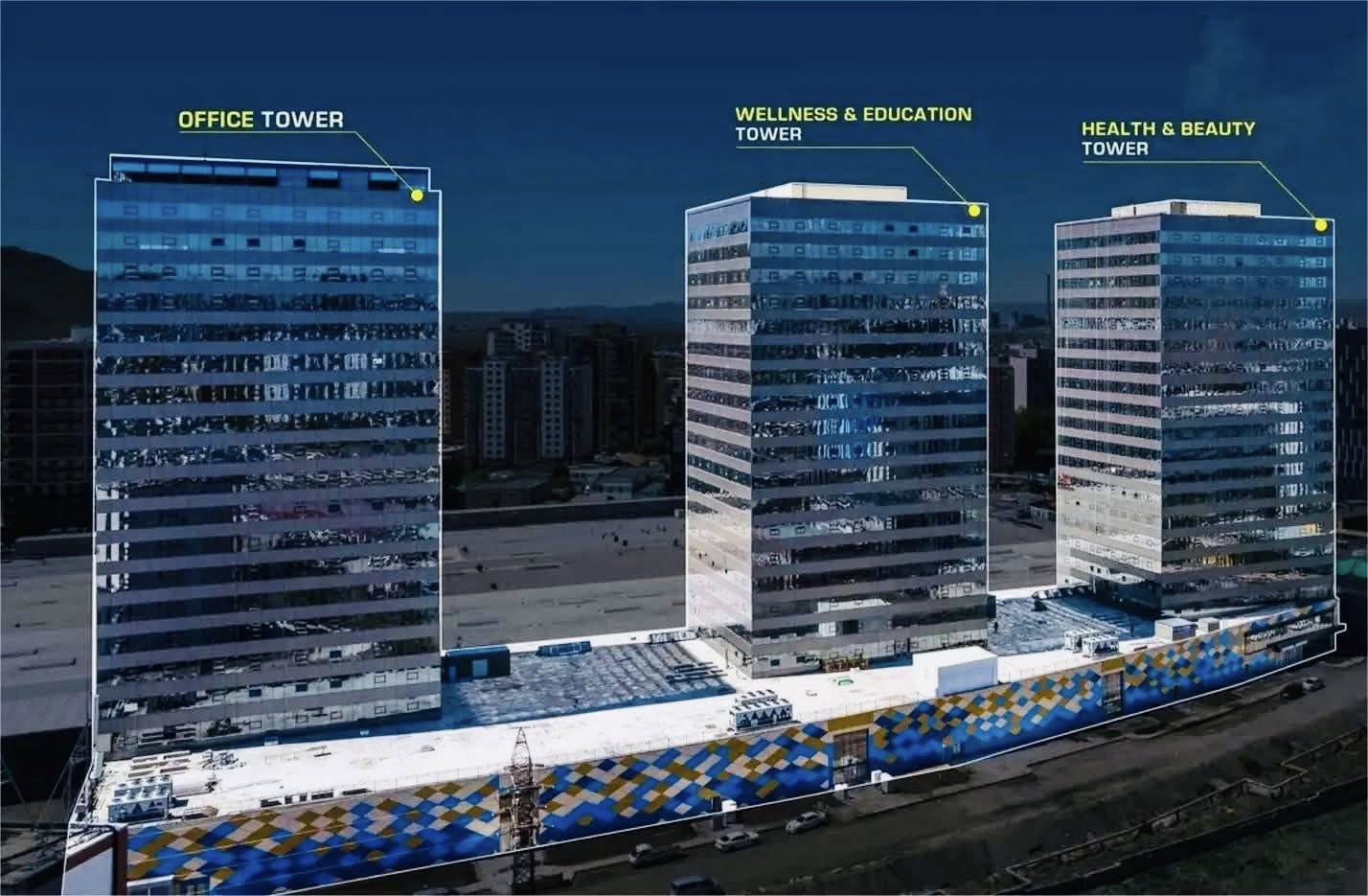 MISHEEL BUSINESS TOWER-т оффис худалдана